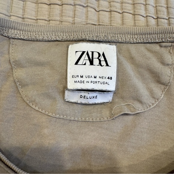 Zara Men’s Taupe Tee Shirt - M - Picture 5 of 5